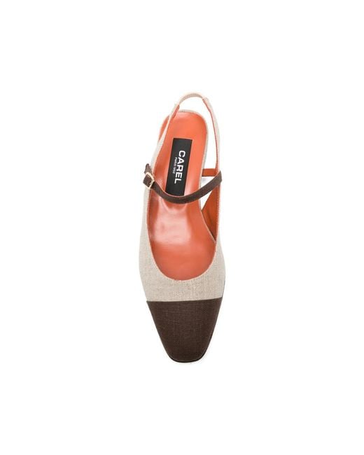 CAREL PARIS Multicolor Oceano 26 Toe-Cap Flat Pumps