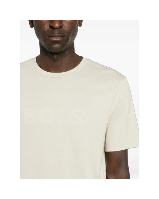 Boss Natural T-Shirts And Vests for men
