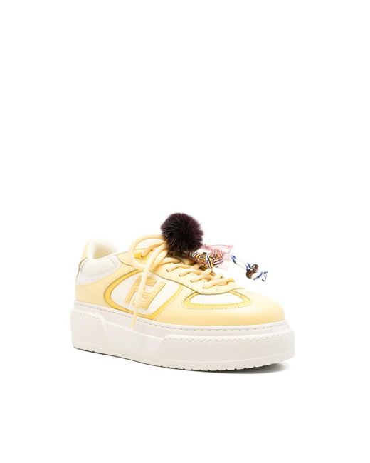 Fendi Metallic Shoes