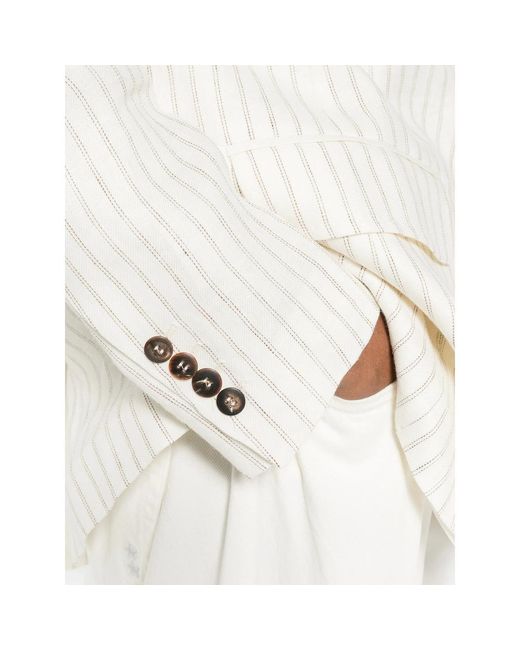 Max Mara White Jackets