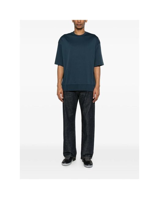 Calvin Klein Blue Stone Crew-Neck T-Shirt for men