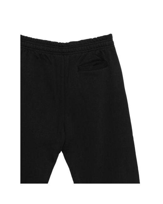 Entire studios Black Elasticated Straight-Leg Track Pants for men