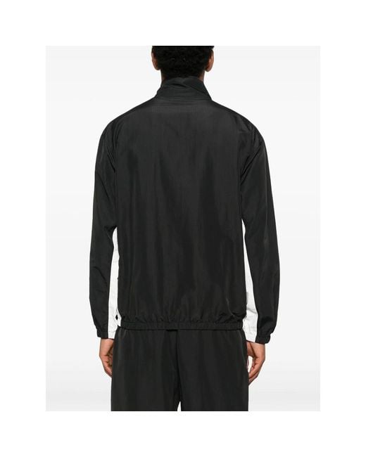 Sinclair Black Logo-Embroidered Jacket for men