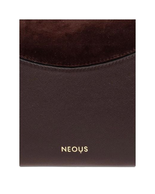 Neous Brown Tote Bag Pavo West Suede