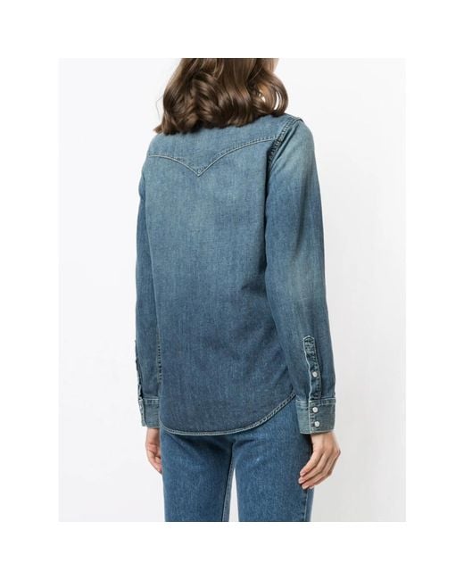 Nili Lotan Blue Tops