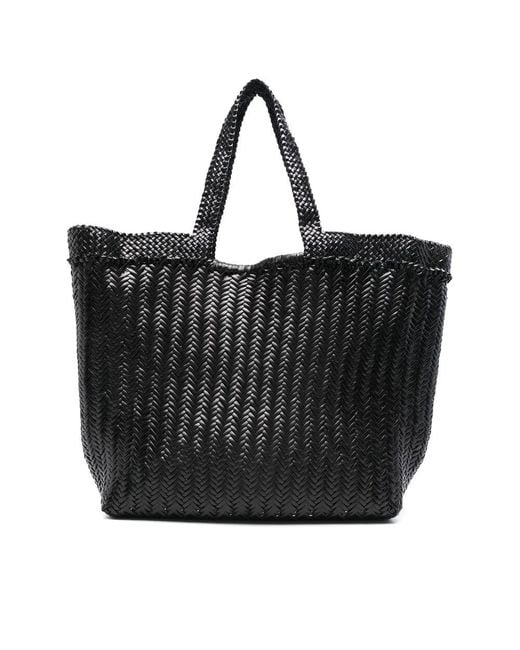 Dragon Diffusion Black Oversize Tote Bag