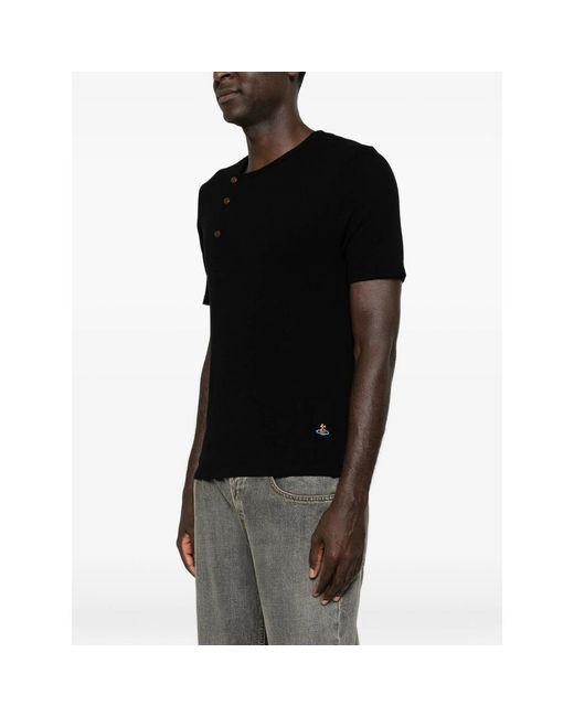 Vivienne Westwood Black T-Shirts And Vests for men