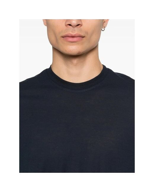 KIRED Blue V-Neck T-Shirt for men