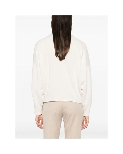 Brunello Cucinelli White Neutrals Knitwear