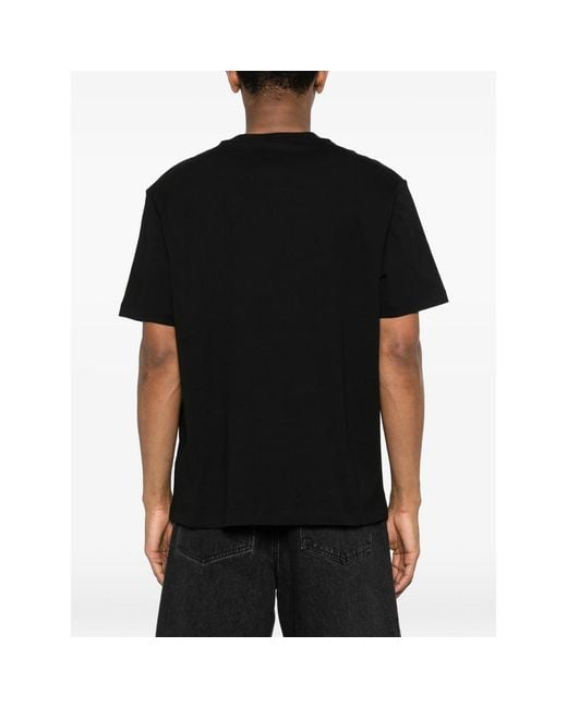 Calvin Klein Black Logo-Print T-Shirt for men