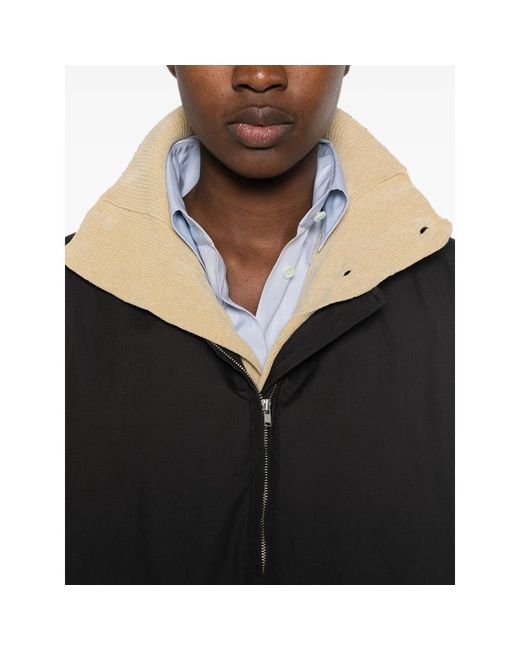 LAMRONS Black Zip-Up Jacket