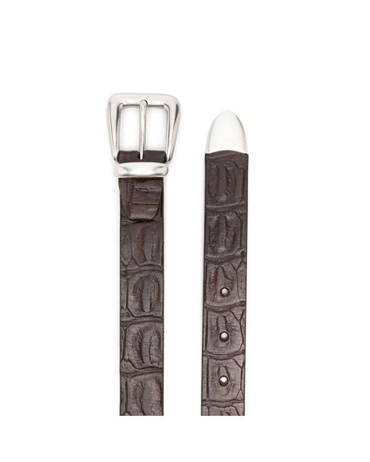 Eraldo Multicolor Leather Belt for men