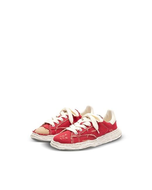 Maison Mihara Yasuhiro Red Sneakers for men