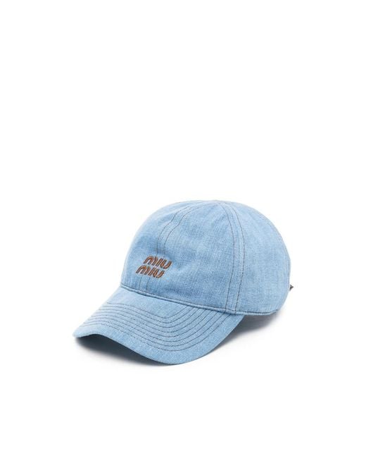 Miu Miu Blue Hats