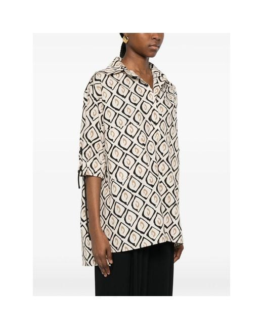 Max Mara White Blouses