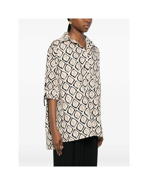 Max Mara White Blouses