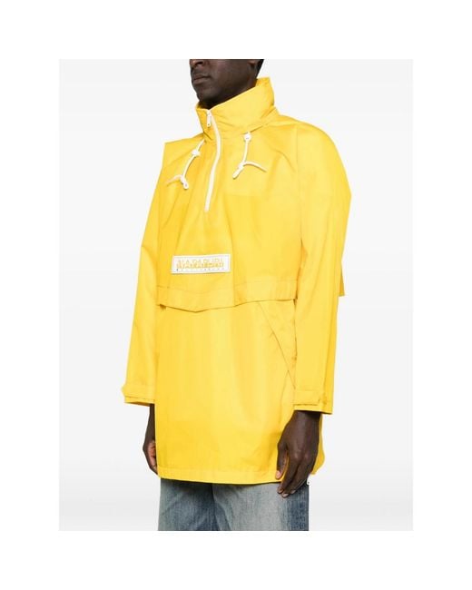 Napapijri Yellow Rainforest Axl Jacket for men