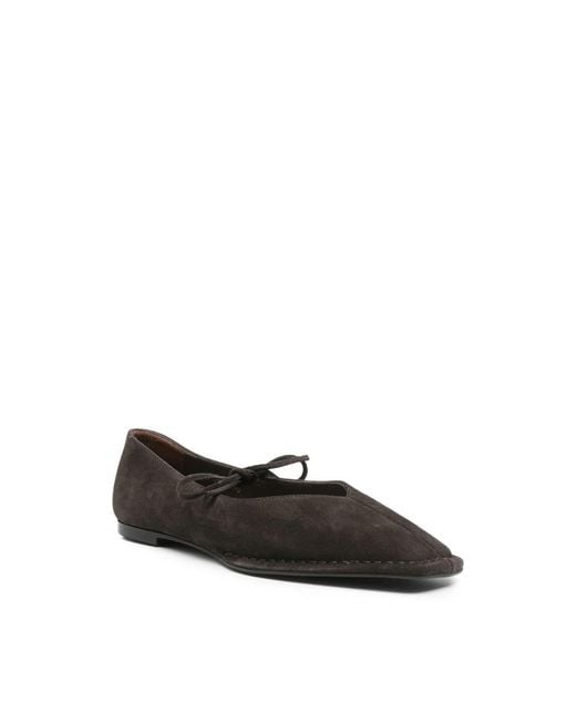 Alohas Black Sway Ballet Flats