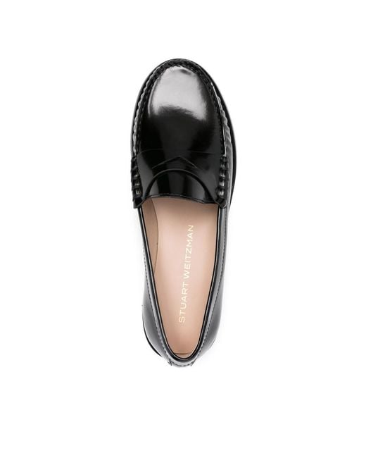 Stuart Weitzman Black Loafers