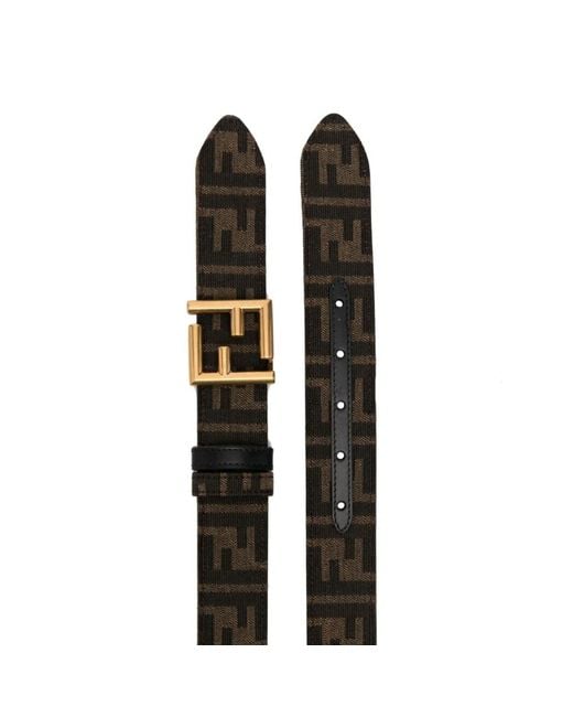 Fendi Black Neutrals Belts