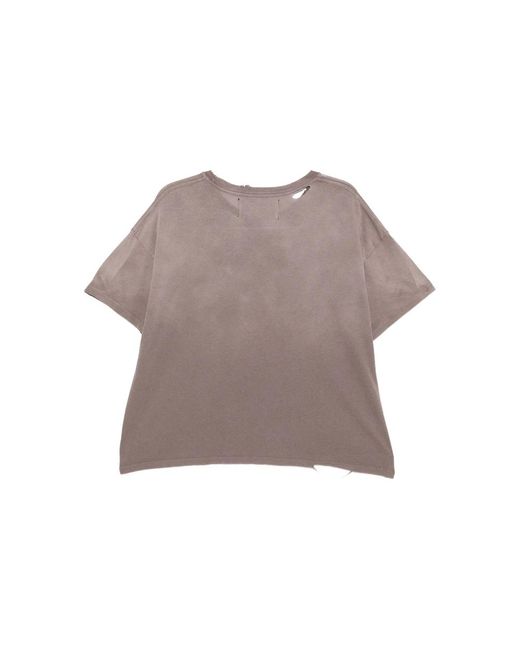 Paly Hollywood Men's Brown Bead T-Shirt short sleeve t-shirts