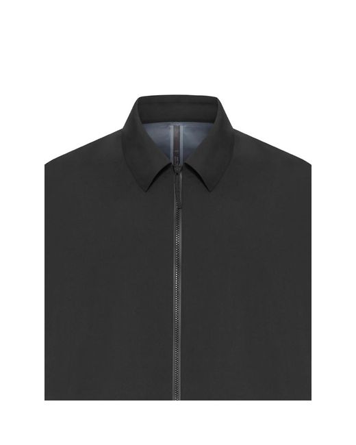 Veilance Black Centroid Zip Jacket for men