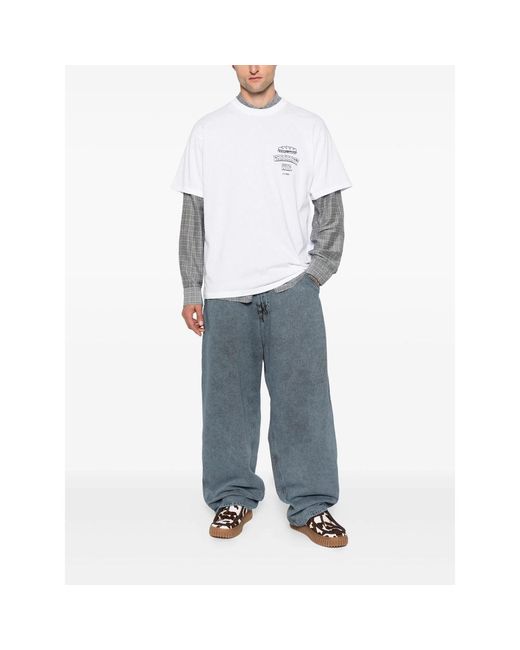Carhartt White Sandwich Cotton T-Shirt for men