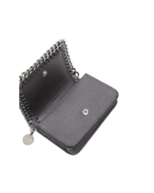 Stella McCartney Wallets & Purses Gray, Silver
