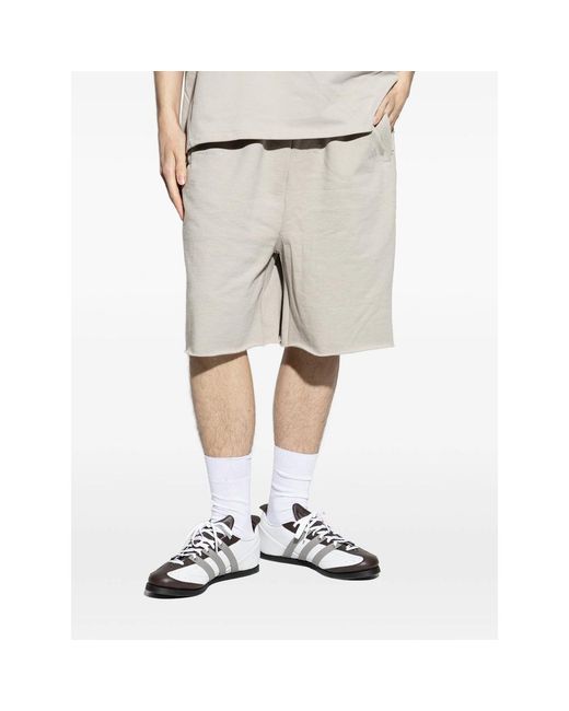 Adidas X Entire Studios Gray X Entire Studios Side-Pocket Shorts for men