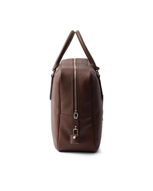 Prada Brown Laptop Bags & Briefcases for men
