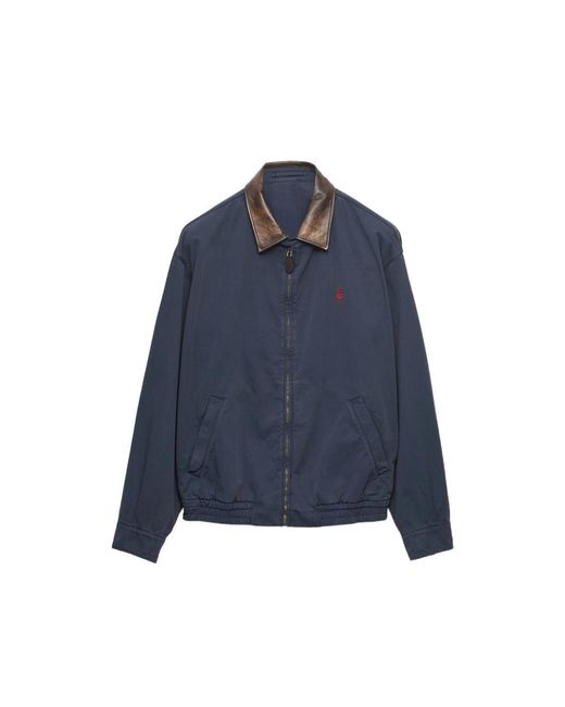 Prada Blue Jackets for men