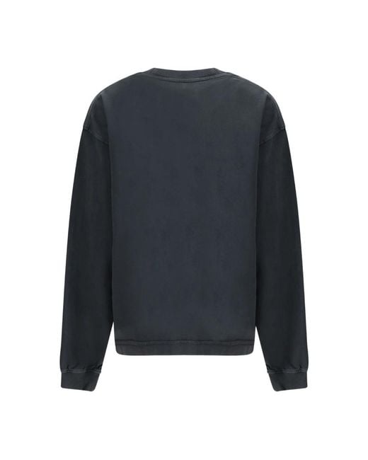 Alexander Wang Blue Reflective Halo Sweater for men