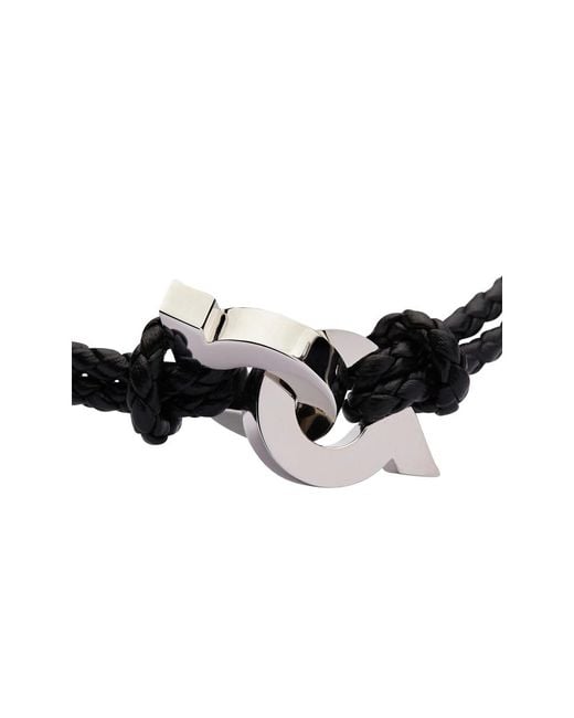 Ferragamo Black Bracelets for men