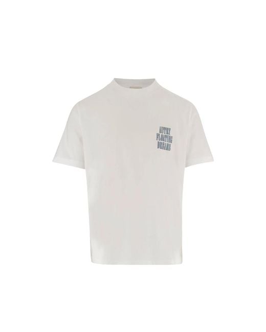Autry White T-Shirt Crew Neck for men