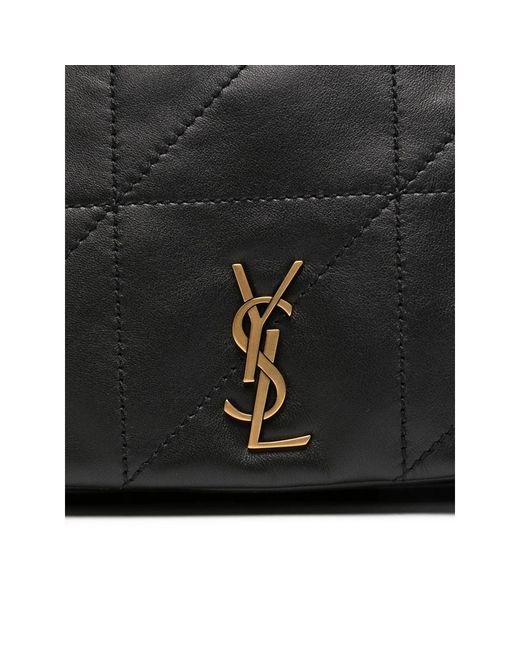 Saint Laurent Black Mini Jamie 4.3 Leather Cross Body Bag