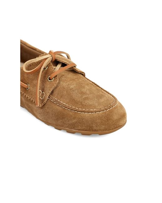 Hogan Brown Olympia Loafers