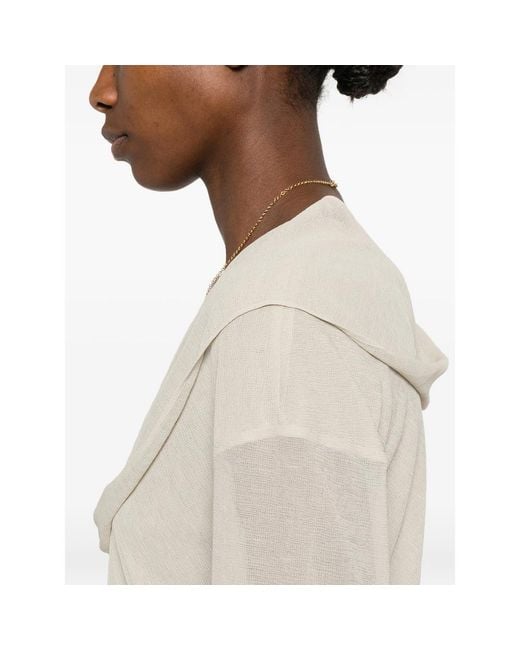 Giorgio Armani Natural Sweater Neutral V-Neck