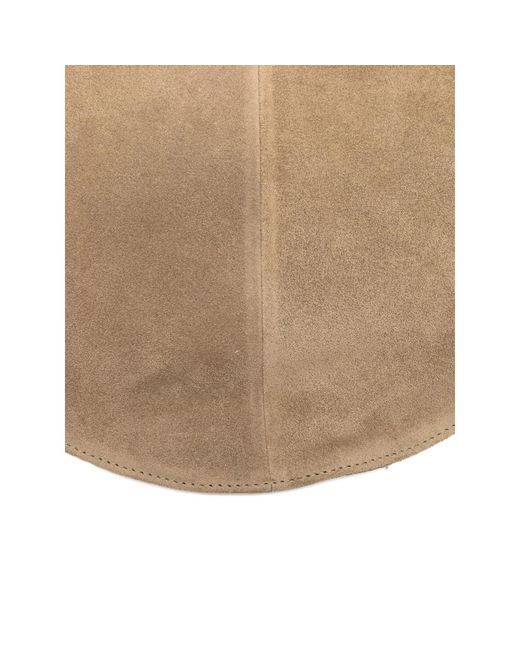 Maeden Natural Market Suede Tote Bag
