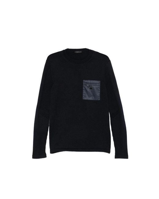 Prada Black Sweaters & Knitwear for men
