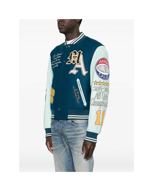 Amiri Blue Outerwears, Neutral for men