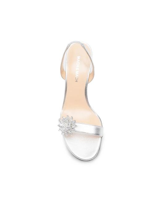 Mach & Mach White Shoes