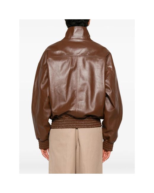 Balenciaga Brown Jackets