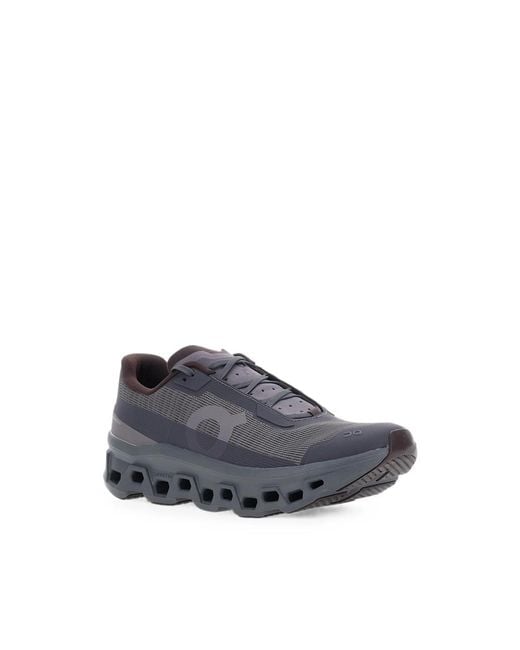 On Shoes Blue Cloudmonster Void Sneakers for men