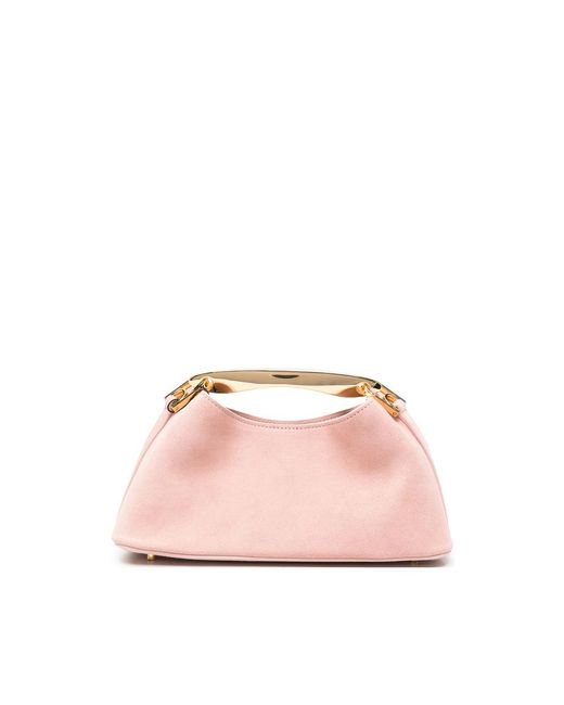 Elleme Pink Mini Boomerang Tote Bag