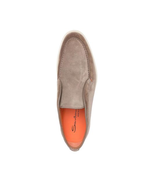 Santoni Brown Shoes for men