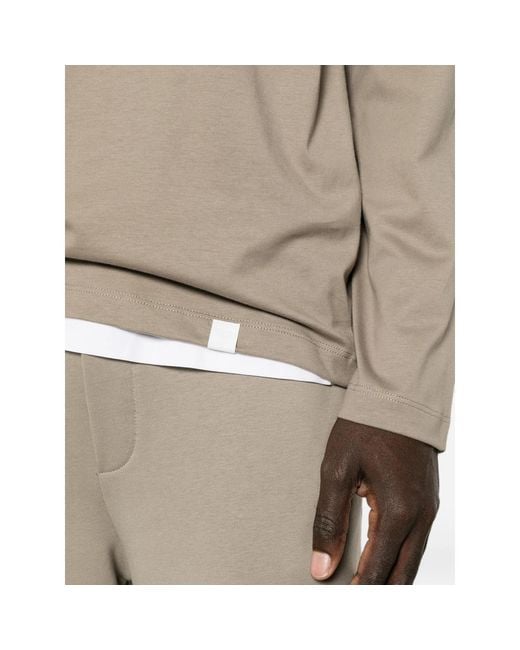 Woc Brown Long-Sleeve T-Shirt for men