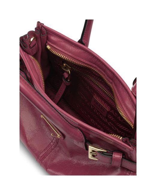 Prada Purple Tote Bags