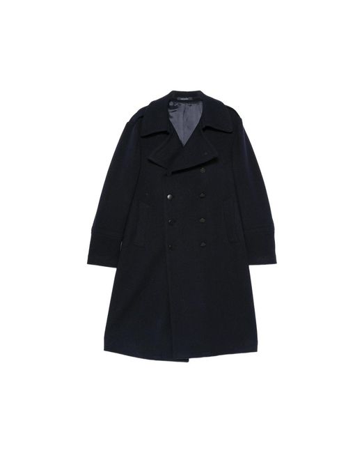 Tagliatore Black Coats for men