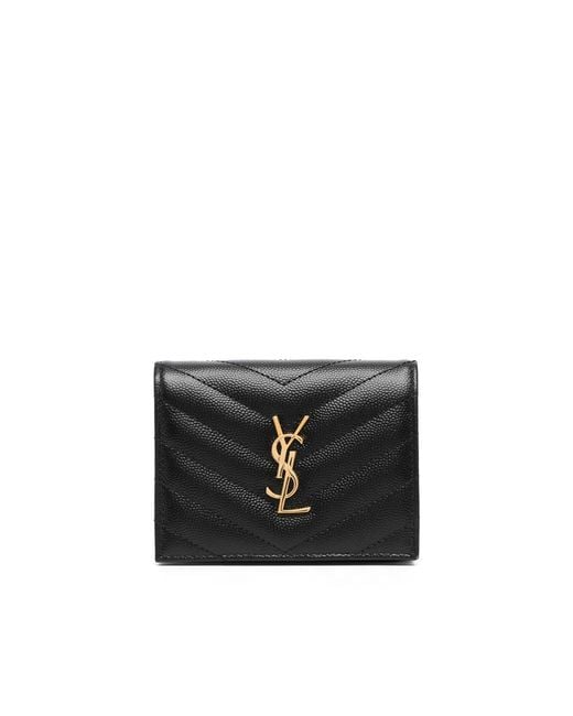 Saint Laurent Black Wallets & Cardholders