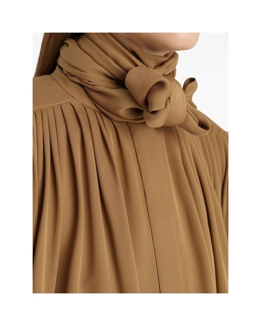 Khaite Brown Vali Top